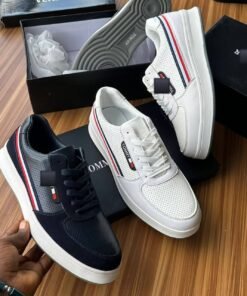 TH Premium Quality Casual Sneakers - Black