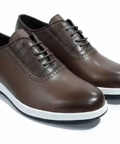 Berluti Croc-Embossed Oxford Leather  shoes