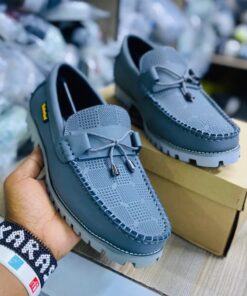 Premium Leather Rubber Sole TL Slip-on Comfortable Casual Loafers