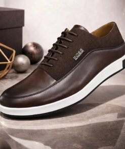 BOSS Premium Leather Derby Comfort Edition