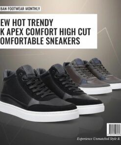 Alternative view of CK Premium Leather High Cut Sneakers