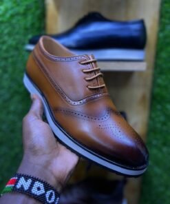 Alternative view of Luxury Premium Quality Leather Men's Shoes Dress Casual Spring Lace up
