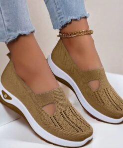 Alternative view of CloudWalker Slip-On Mesh Air Cushion Breathable Women's Sneakers